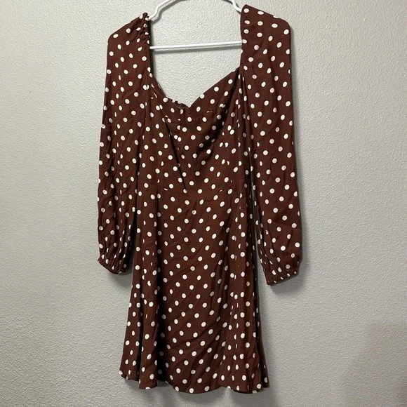 Reformation Mochi Polka Dot Mini Dress - Picture 16 of 16